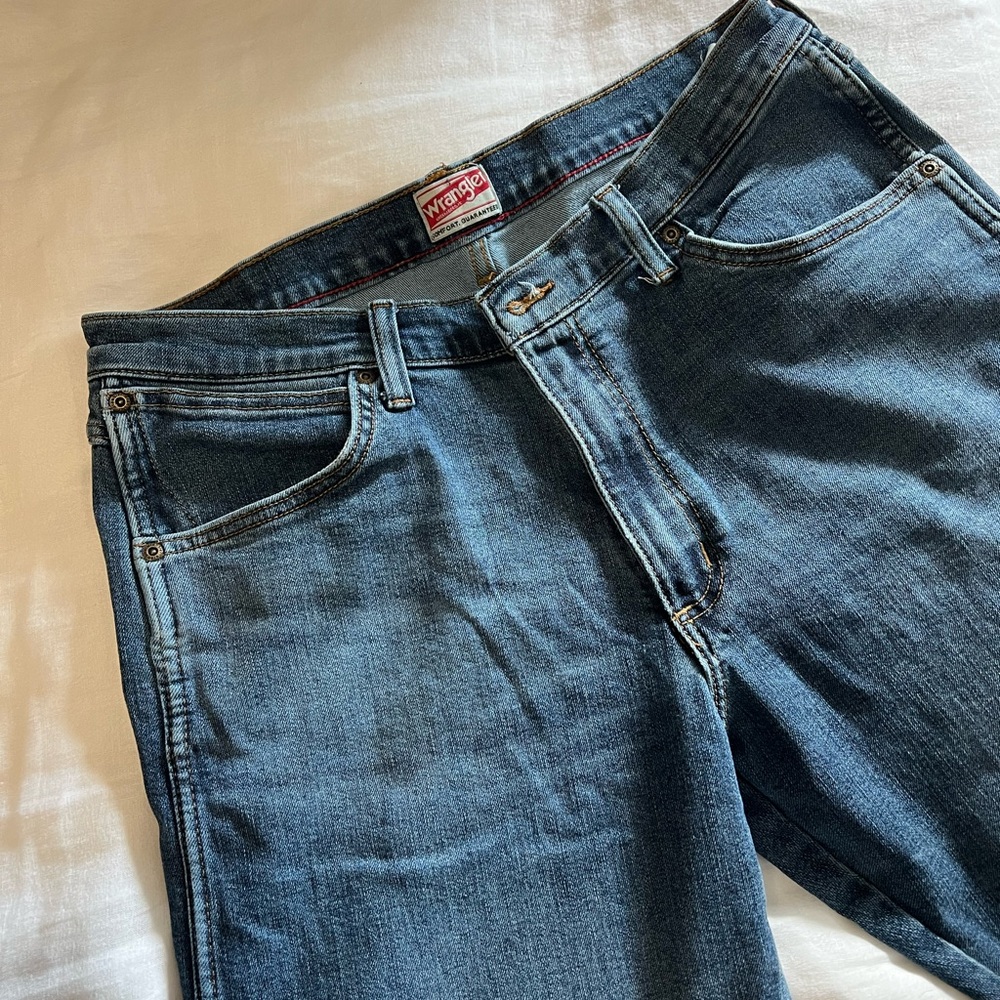 Wrangler Men's Relaxed Fit Denim Jeans